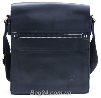 Кожаная мужская сумка через плечо Bally (15000), Черный