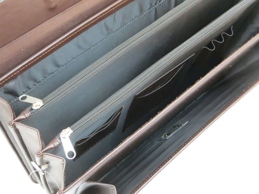 Класичний чоловічий портфель з еко шкіри AMO SST11