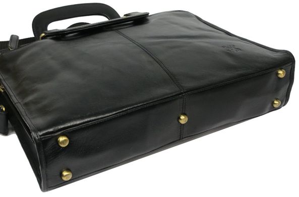 Чоловіча шкіряна сумка-портфель Always Wild CP 151-46655 чорна