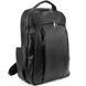 Мужской кожаный рюкзак черный Tiding Bag 1665A Черный