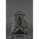 Натуральная кожаный мини-рюкзак Kylie оникс - черный Blanknote BN-BAG-22-onyx