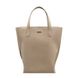 Натуральна шкіряна сумка жіноча шоппер D.D. світло-бежева краст Blanknote BN-BAG-17-light-beige