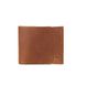 Натуральний шкіряний гаманець Mini світло-коричневий вінтаж Blanknote TW-PM-1-kon-crz