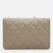Женская кожаная сумка Borsa Leather K11512be-beige