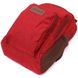 Компактный рюкзак из полиэстера с большим количеством карманов Vintage 22144 Бордовый