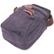 Небольшая мужская сумка из плотного текстиля 21243 Vintage Черная