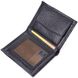 Небольшой кошелек без застежки из натуральной зернистой кожи KARYA 21364 Черный