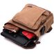 Текстильний рюкзак з кишенею для ноутбука Vintage sale_15075 Пісочний