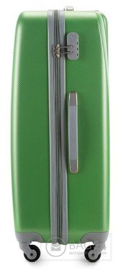 Удобный пластиковый чемодан на колесах WITTCHEN V25-10-763-70, Зеленый