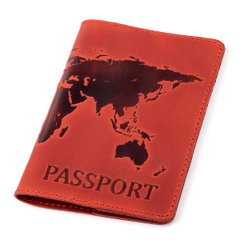 Обложка на паспорт Shvigel 13920 кожаная Красная