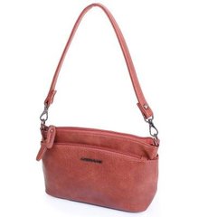 Жіноча міні-сумка з якісного шкірозамінника AMELIE GALANTI (АМЕЛИ Галант) A991340-red-brown Помаранчевий