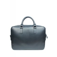 Натуральна шкіряна  ділова сумка Briefcase 2.0 синій сап'ян Blanknote TW-Briefcase-2-blue-saf