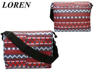 Сумка листоноша з клапаном Loren TN-3029 2725 різнокольорова