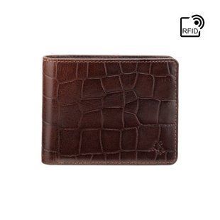 Гаманець чоловічий Visconti CR92 Gator c RFID (Brown)