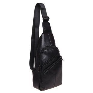 Чоловічий шкіряний рюкзак Keizer K1682-black