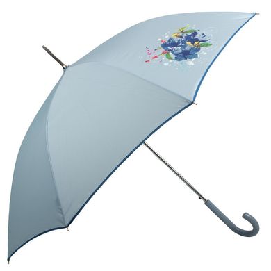 Зонт-трость женский полуавтомат AIRTON (АЭРТОН) Z1621-4 Голубой