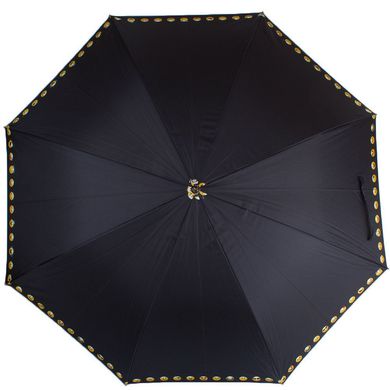 Зонт-трость женский полуавтомат HAPPY RAIN (ХЕППИ РЭЙН) U41086-3 Черный