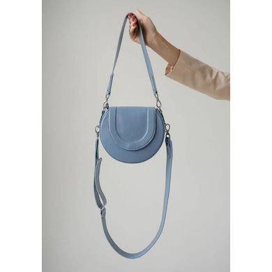 Жіноча шкіряна сумка Mandy блакитна Blanknote TW-Mandy-blue
