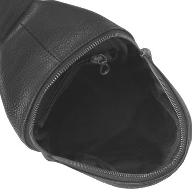 Сумка-слинг черная мужская Tiding Bag 10030A Черный