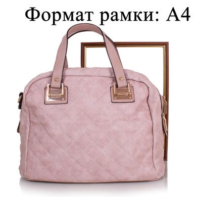 Жіноча сумка з якісного шкірозамінника AMELIE GALANTI (АМЕЛИ Галант) A981082-pink Рожевий