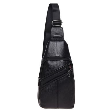 Чоловічий шкіряний рюкзак Keizer K1682-black