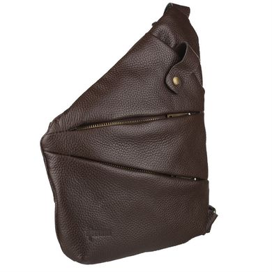 Чоловіча сумка-слінг через плече FC-6402-3md коричневий флотар, бренд TARWA Коричневий