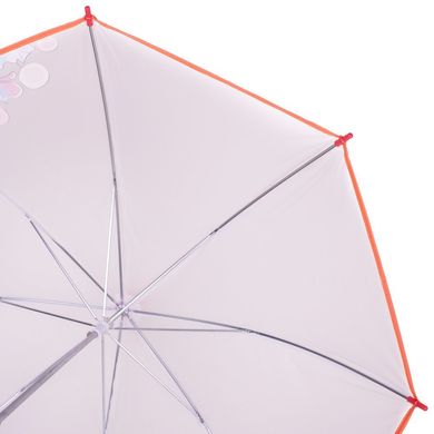 Зонт-трость детский механический облегченный AIRTON (АЭРТОН) Z1511-06 Прозрачный