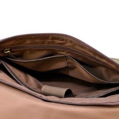 Мужская сумка через плечо из кожи и канвас RH-18072-4lx TARWA