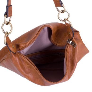 Женская сумка из качественного кожезаменителя AMELIE GALANTI (АМЕЛИ ГАЛАНТИ) A991323-brown Оранжевый
