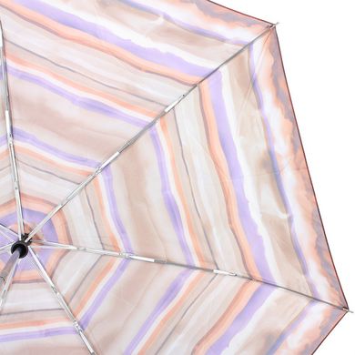 Зонт женский полуавтомат компактный облегченный DOPPLER (ДОППЛЕР) DOP720465CA-3 Коричневый
