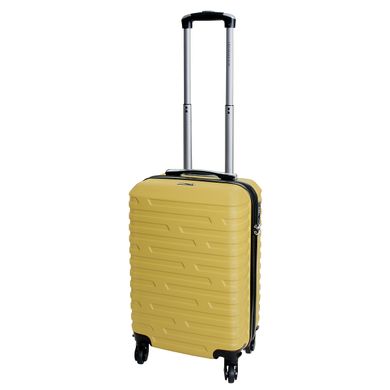 Пластикова валіза для ручної поклажі Costa Brava 18&rdquo; Vip Collection жовта Costa.18.Yellow