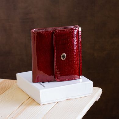 Стильный женский кошелек на кнопке ST Leather 18912 Бордовый