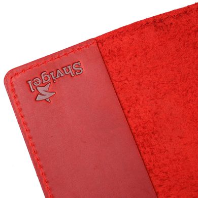 Обложка на паспорт Shvigel 13920 кожаная Красная