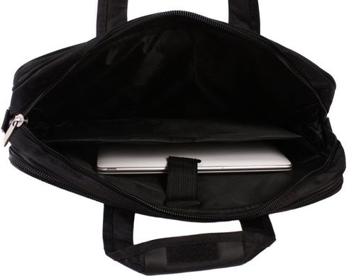 Добротная ноутбучная сумка Accessory Collection 00455, Черный