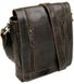 Вертикальна чоловіча шкіряна сумка, листоношка Always Wild 836 Cognac, коричнева
