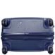 Чемодан маленький облегченный на 4-х колесах WINGS (ВИНГС) JAKW310S-dark-blue Синий