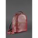 Натуральная кожаный мини-рюкзак Kylie марсала Blanknote BN-BAG-22-marsala