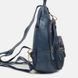 Женский кожаный рюкзак Borsa Leather K1162-blue