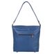 Жіноча сумка з якісного шкірозамінника LASKARA (Ласкарєв) LK10197-denim-blue Синій