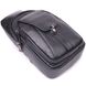 Интересная мужская сумка через плечо из натуральной кожи 21397 Vintage Черная