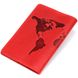 Обкладинка на паспорт Shvigel 13920 шкіряна Червона