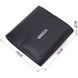 Практичное женское портмоне из натуральной кожи KARYA 21315 Черный