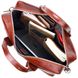 Універсальна чоловіча сумка-портфель на плече KARYA 20936 шкіряний Коричневий