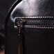 Жіноча глянсова сумка на плече з натуральної шкіри 22130 Vintage Чорна