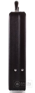 Элитный кожаный мужской дипломат ROCKFELD DS8830, Черный