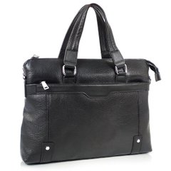 Мужская кожаная сумка для ноутбука Tiding Bag F-A25F-17637A Черный