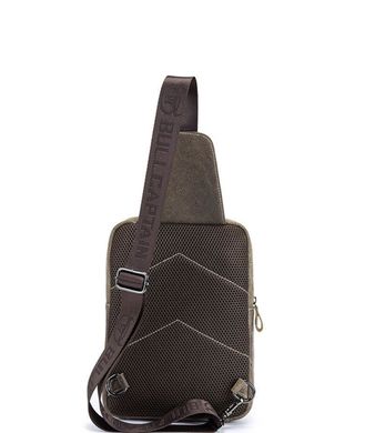 Моно-рюкзак для мужчин с одной шлейкой Т0106 Bull Khaki - хаки