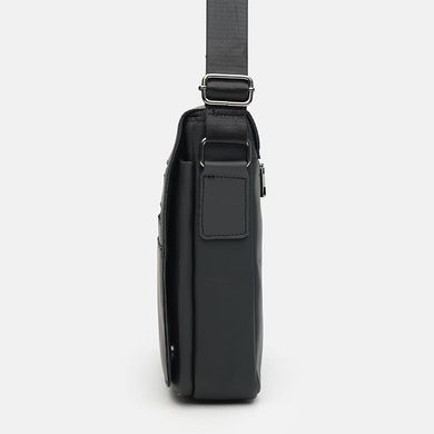 Мужская кожаная сумка Keizer K1505bl-black