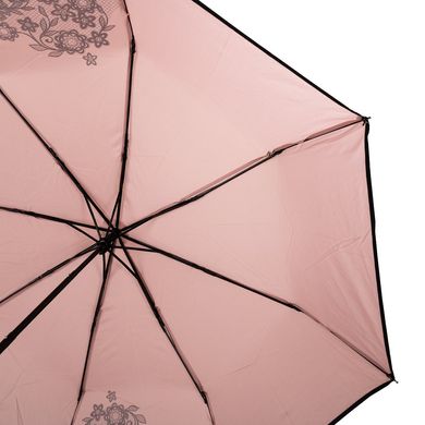 Парасолька жіноча механічна компактна полегшена ART RAIN (АРТ РЕЙН) ZAR3512-73 Рожева