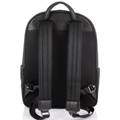 Кожаный мужской рюкзак Tiding Bag NM11-166A Черный